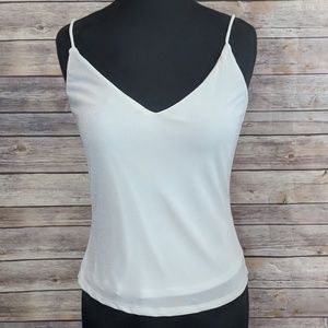 Madison & Berkeley Off White Lined Camisole